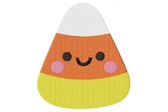 Candy Corn Face Embroidery Review