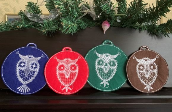 Christmas Owls Embroidery Design Review