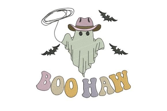 Cowboy Boo Haw Halloween Embroidery Review