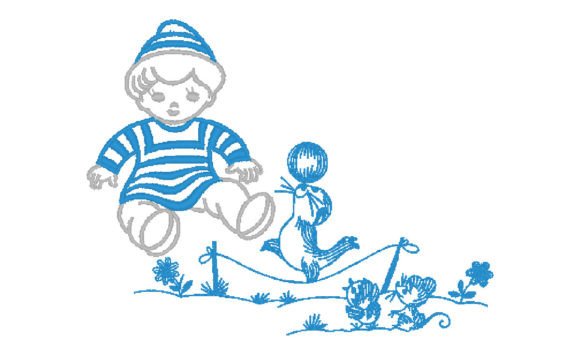 Cute Baby Boy Embroidery Review