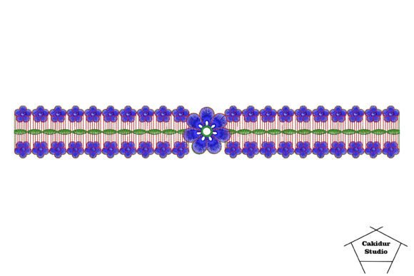 Flowers Belt Border Review for Boutique Apparel