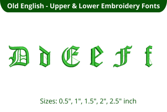Old English Font DEF Review for Boutique Apparel