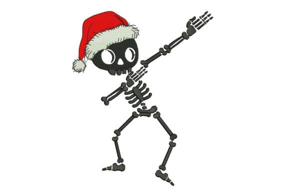 Santa Cap Skeleton Embroidery Review