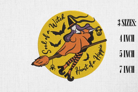 Soul of a Witch Heart of a Hippie Embroidery Review