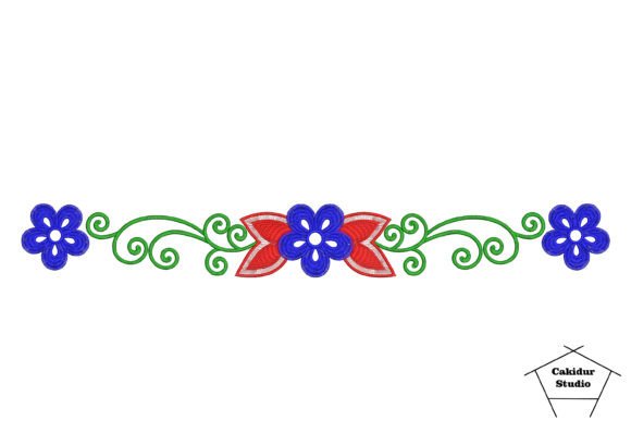 Tied Flower Border Review